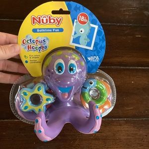 Bubby Octopus Hoopla Baby Toy